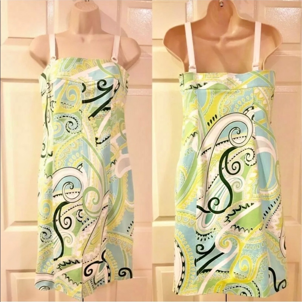 JULIANA COLLEZIONE-Retro Overall Strap Dress~Sz 4